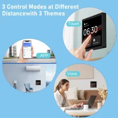 Smart Home Touch Control Panel – WiFi, Zigbee & Bluetooth Thumbnail 5