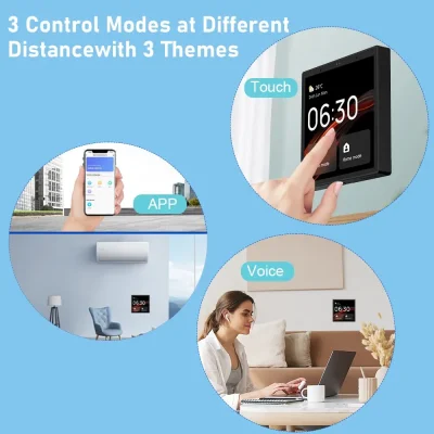 Smart Home Touch Control Panel – WiFi, Zigbee & Bluetooth