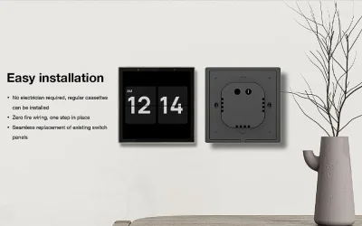 Smart Home Touch Control Panel – WiFi, Zigbee & Bluetooth