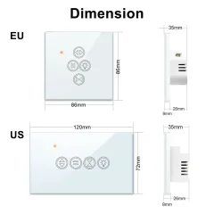 WiFi Roller Shutter Switch – App & Voice Control Thumbnail 9