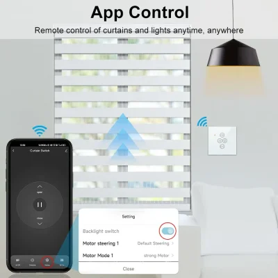 WiFi Roller Shutter Switch – App & Voice Control