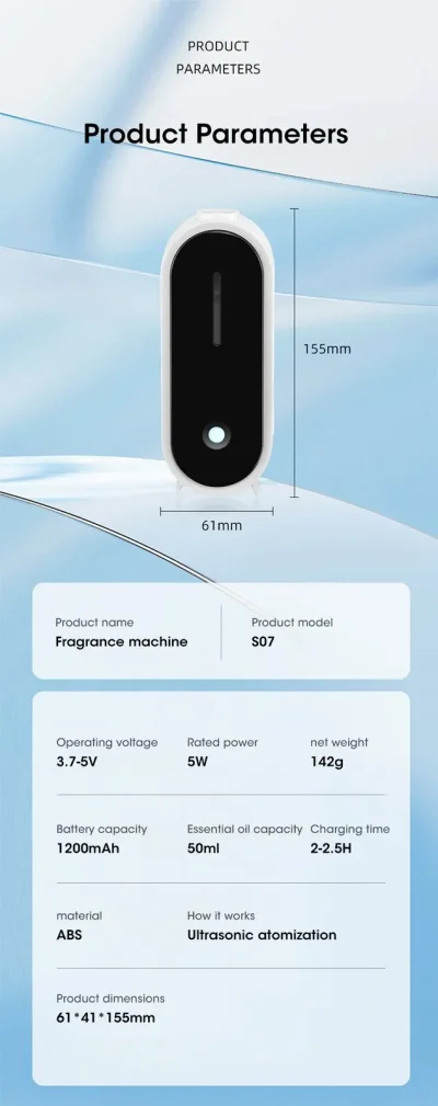 USB Ultrasonic Aroma Diffuser – Portable Mist Device