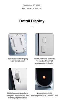 USB Ultrasonic Aroma Diffuser – Portable Mist Device Thumbnail 16