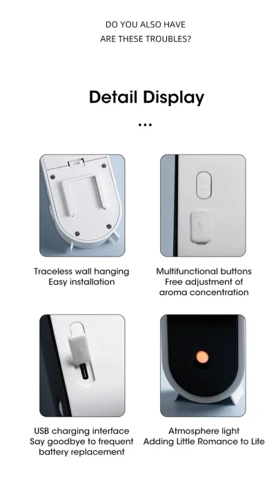 USB Ultrasonic Aroma Diffuser – Portable Mist Device