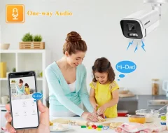 PoE Bullet Security Camera – H.265 & Audio Thumbnail 5