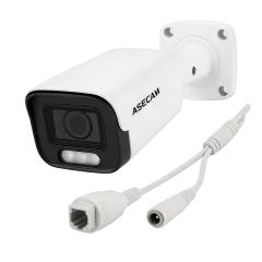 PoE Bullet Security Camera – H.265 & Audio Thumbnail 1