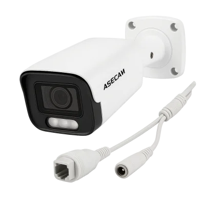 PoE Bullet Security Camera – H.265 & Audio