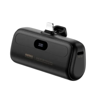 5000mAh Power Bank – Built-In Cable