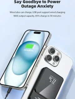 Magnetic Wireless Power Bank – 22.5W Charging Listed Thumbnail 6