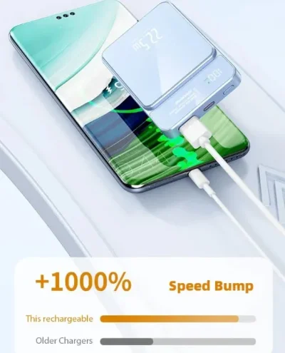 Magnetic Wireless Power Bank – 22.5W Charging Listed