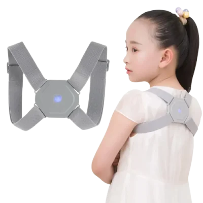 Electric Posture Trainer Back Brace – Lumbar Vibration Reminder & Support
