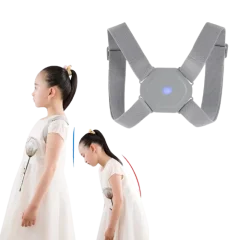 Electric Posture Trainer Back Brace – Lumbar Vibration Reminder & Support Thumbnail 9
