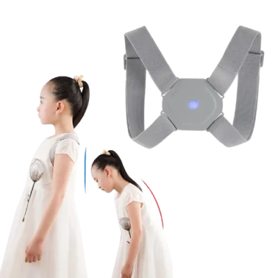 Electric Posture Trainer Back Brace – Lumbar Vibration Reminder & Support