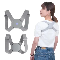 Electric Posture Trainer Back Brace – Lumbar Vibration Reminder & Support Thumbnail 11