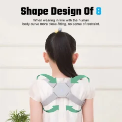 Electric Posture Trainer Back Brace – Lumbar Vibration Reminder & Support Thumbnail 4