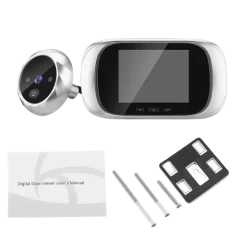 2.8-Inch Door Viewer Camera – 90° Lens & Night Vision Thumbnail 20