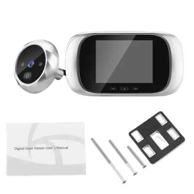 2.8-Inch Door Viewer Camera – 90° Lens & Night Vision