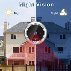 2.8-Inch Door Viewer Camera – 90° Lens & Night Vision Thumbnail 2