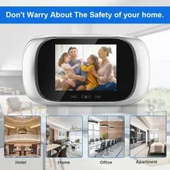 2.8-Inch Door Viewer Camera – 90° Lens & Night Vision Thumbnail 3