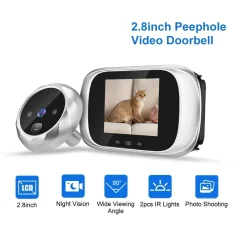 2.8-Inch Door Viewer Camera – 90° Lens & Night Vision Thumbnail 17