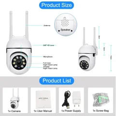 1080p Outdoor WiFi Security Camera – 5GHz WiFi & 4× Zoom Thumbnail 11