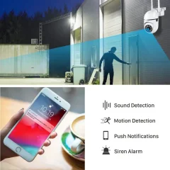 1080p Outdoor WiFi Security Camera – 5GHz WiFi & 4× Zoom Thumbnail 4