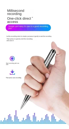 Pen Voice Recorder – Sound Activation & Noise Reduction Thumbnail 21