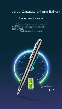 Pen Voice Recorder – Sound Activation & Noise Reduction Thumbnail 12