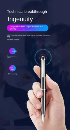Pen Voice Recorder – Sound Activation & Noise Reduction Thumbnail 6