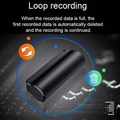 Magnetic Voice Recorder – Sound Activation & Noise Reduction