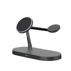 3-in-1 Wireless Charging Stand – iPhone, Watch & Earbuds Thumbnail 7