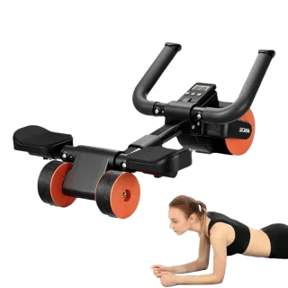 3-Wheel Ab Roller – Elbow Support & Rebound