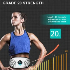 EMS Abdominal Belt – LCD & 20 Intensity Levels Thumbnail 3