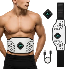 EMS Abdominal Belt – LCD & 20 Intensity Levels Thumbnail 1