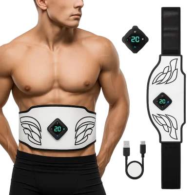 EMS Abdominal Belt – LCD & 20 Intensity Levels
