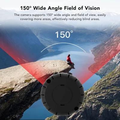 1080p Mini WiFi Camera – 3cm Body & Night Vision