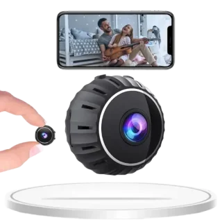 1080p Mini WiFi Camera – 3cm Body & Night Vision