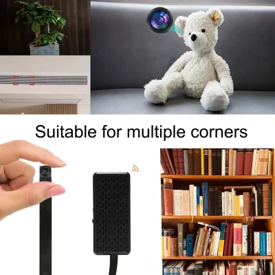 1080p Mini WiFi Camera – Motion Recording & 128GB Support