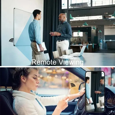 1080p Mini WiFi Camera – Motion Recording & 128GB Support