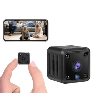 1080p Mini WiFi Camera – Battery & Magnetic Mount
