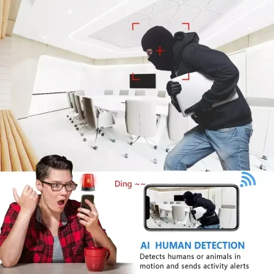 1080p Mini WiFi Camera – Infrared Night Vision