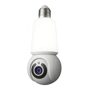 8MP WiFi Bulb Camera – AI Tracking & 2-Way Audio