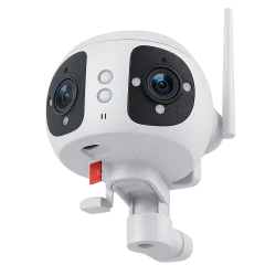 8MP 4K Dual-Lens WiFi Camera – 180° View Thumbnail 1