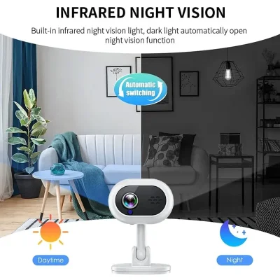 1080p WiFi Camera – Human Detection & 2-Way Audio
