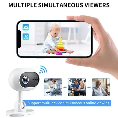 1080p WiFi Camera – Human Detection & 2-Way Audio