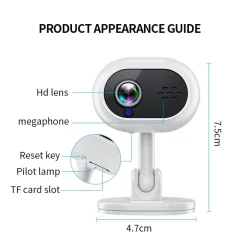 1080p WiFi Camera – Human Detection & 2-Way Audio Thumbnail 11