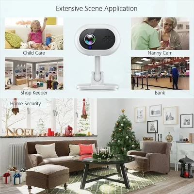 1080p WiFi Camera – Human Detection & 2-Way Audio
