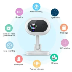 1080p WiFi Camera – Human Detection & 2-Way Audio Thumbnail 9