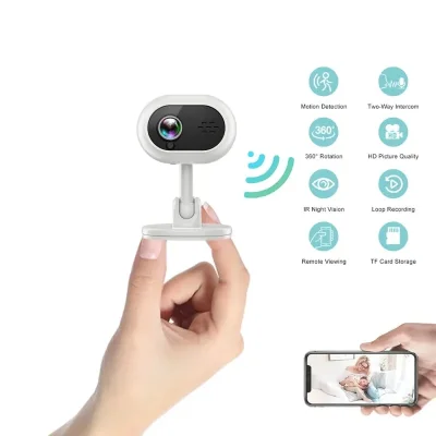 1080p WiFi Camera – Human Detection & 2-Way Audio