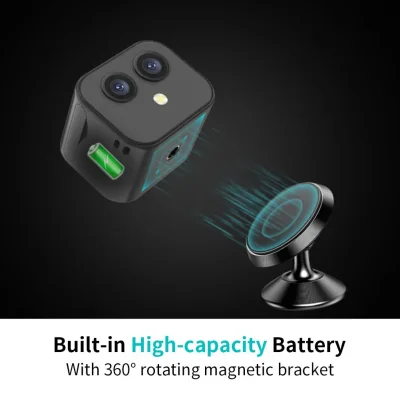 4K WiFi Monitoring Camera – Night Vision & USB Charging